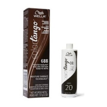 (1C Slate + Developer (Vol. 20) 16oz) Wella Color Tango 6BB Toasted Hazelnut Permanent Haircolor
