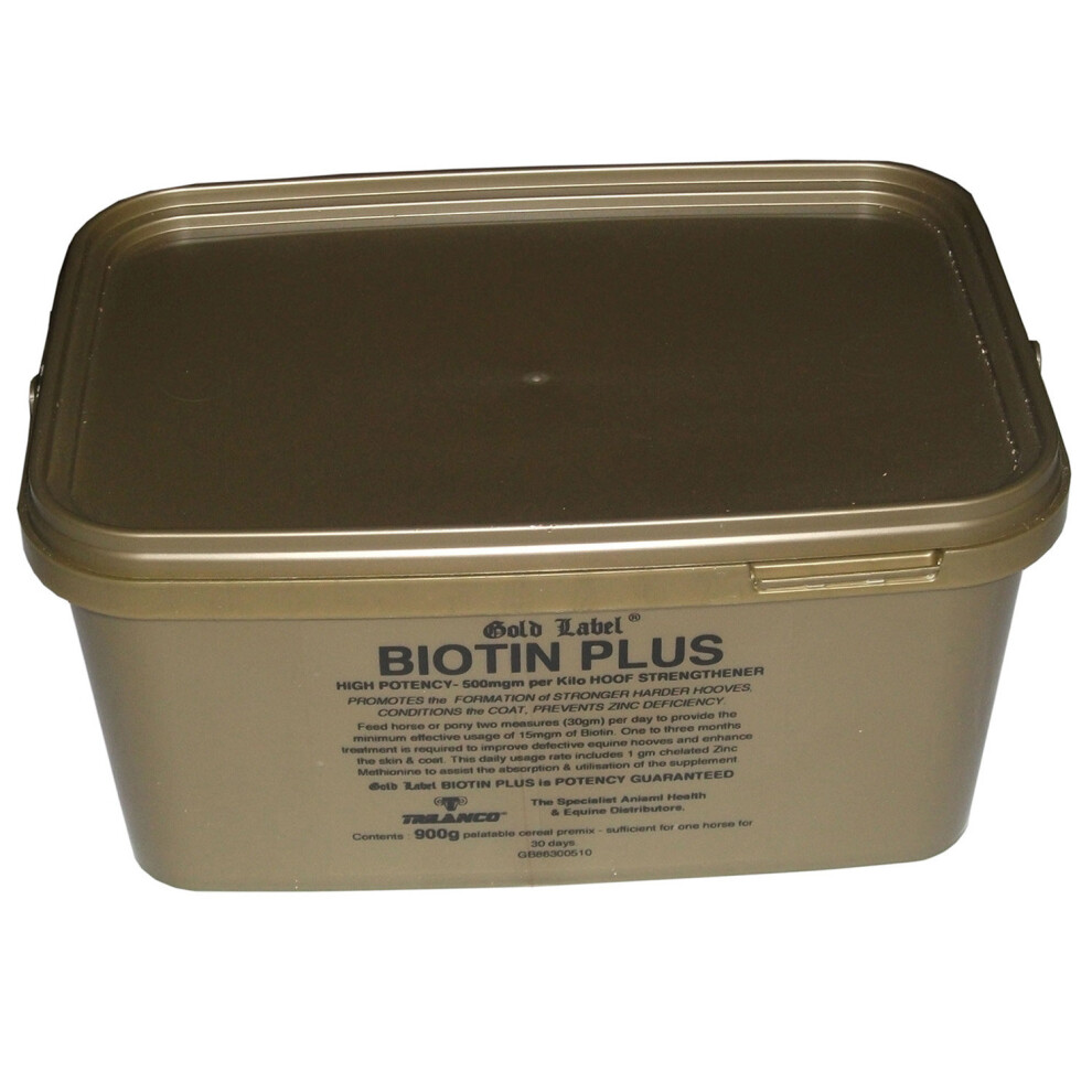 Label Biotin Plus - 900 Gm [Bp] Gold