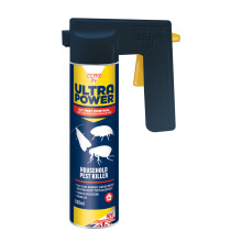 Zero In Ultra Power Household Pest Killer 600ml (ZER558) - Fast-Acting Flea, Bed Bug & Moth Killer with Up to 12 Weeks Residual Control