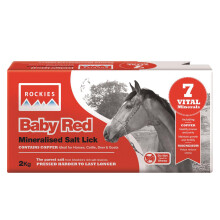 Rockies Baby Red Salt Lick - 10 X 2 Kg [4]