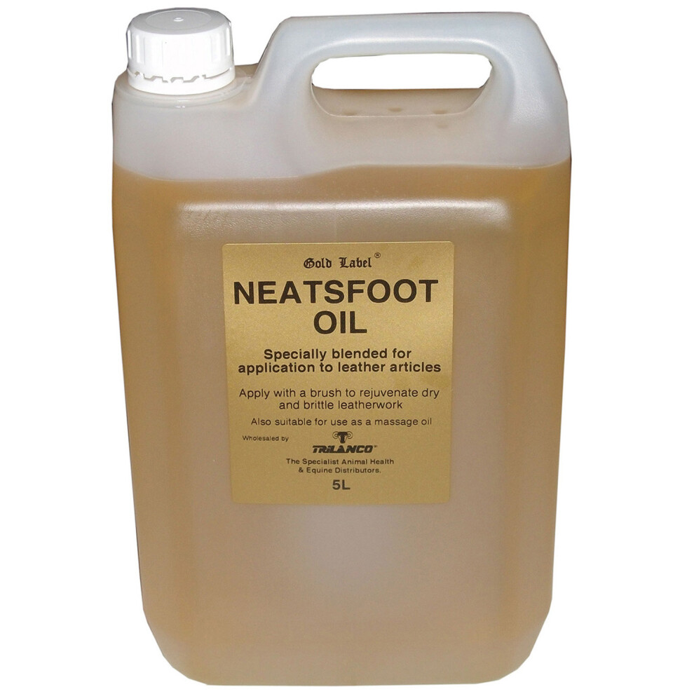 Gold Label Neatsfoot Oil - 5 Lt [NF5]