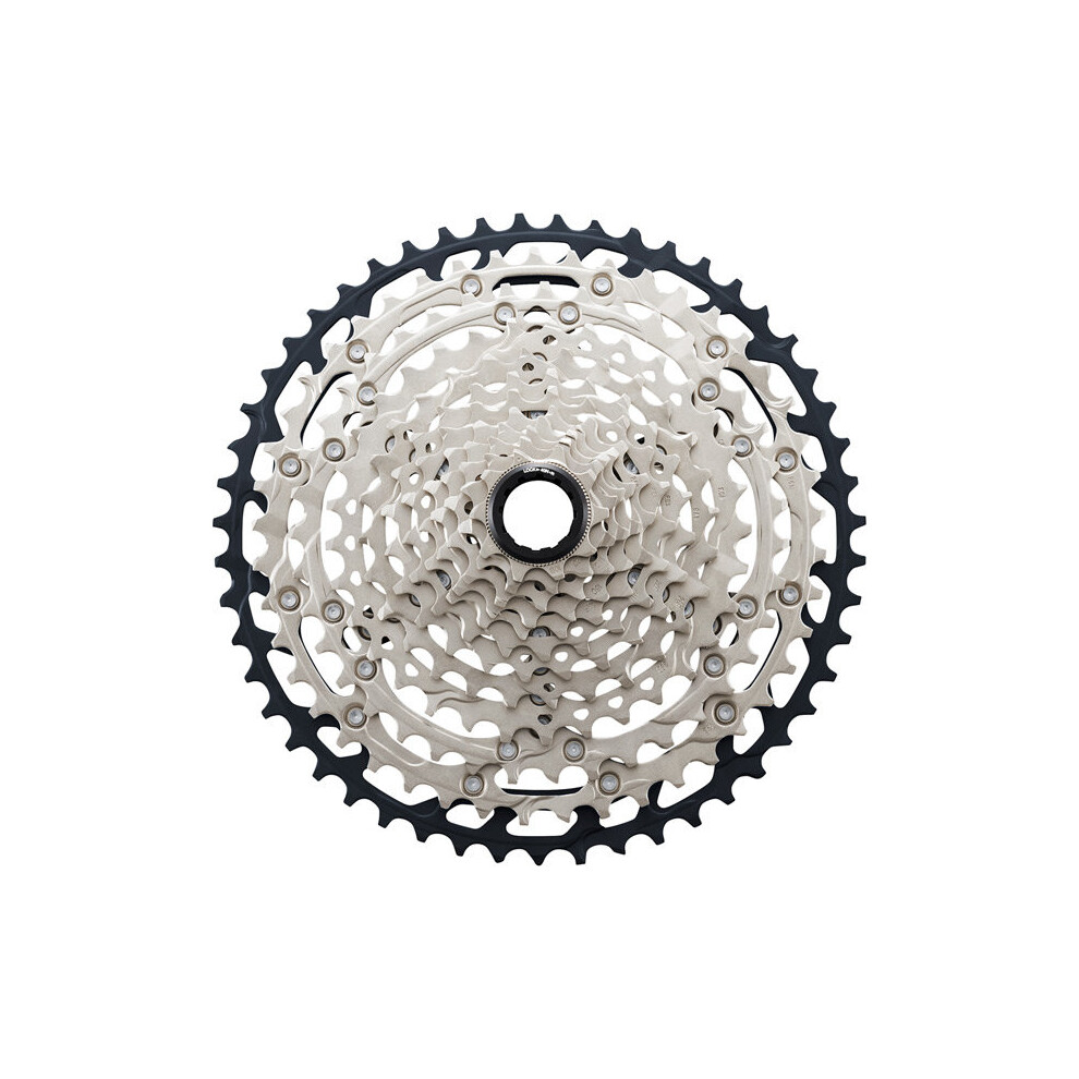 Shimano (10-51T, / Black) Slx Cs-M7100 12 Speed Cassette Silver/Black
