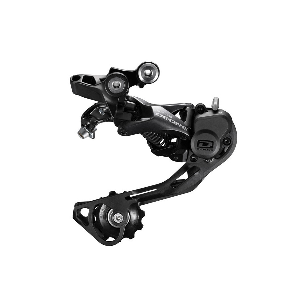 (SGS Long, Black) Shimano Deore RD-M6000 10 Speed Shadow Plus Design Rear Derailleur