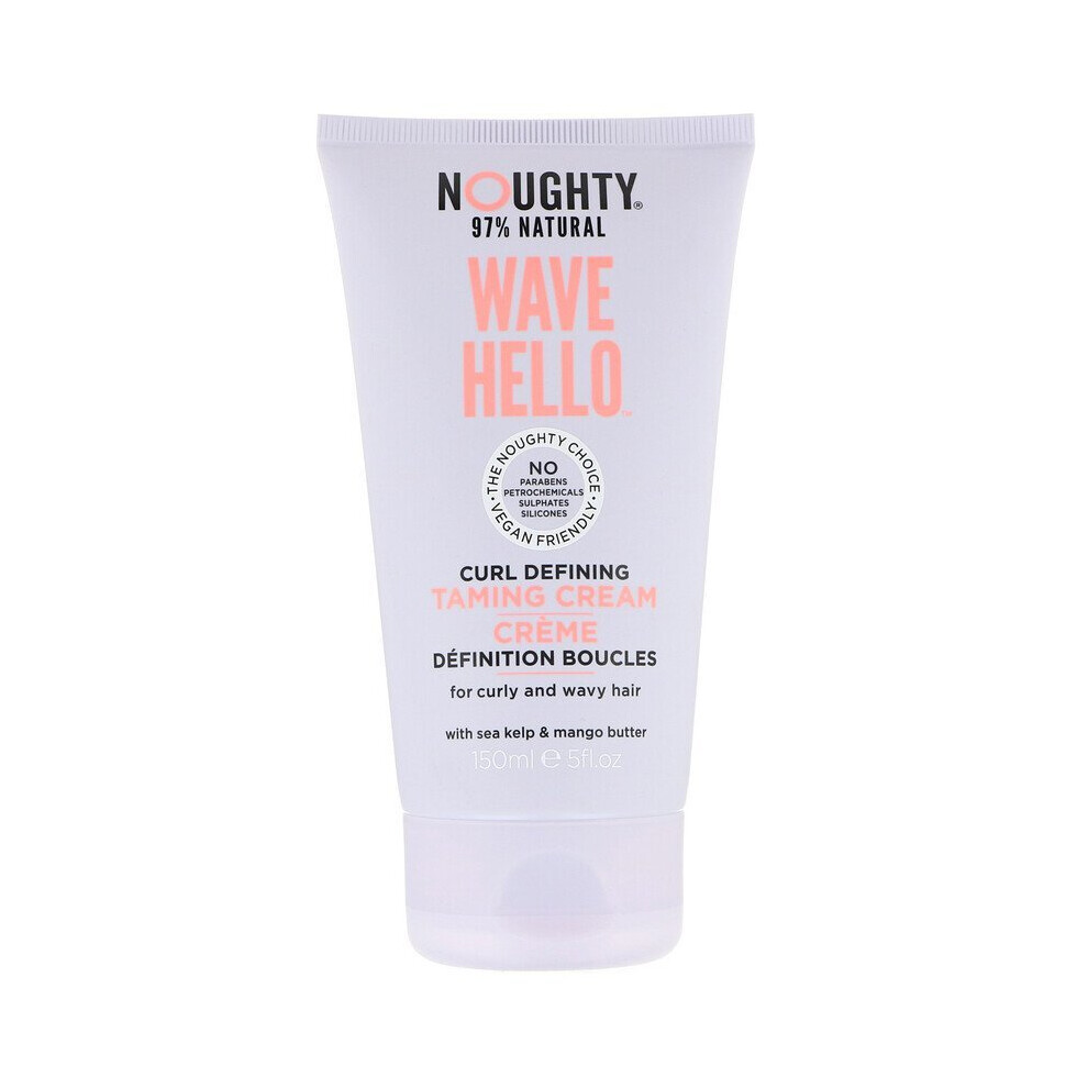 Noughty, Wave Hello, Curl Defining Taming Cream, 5 fl oz (150 ml)