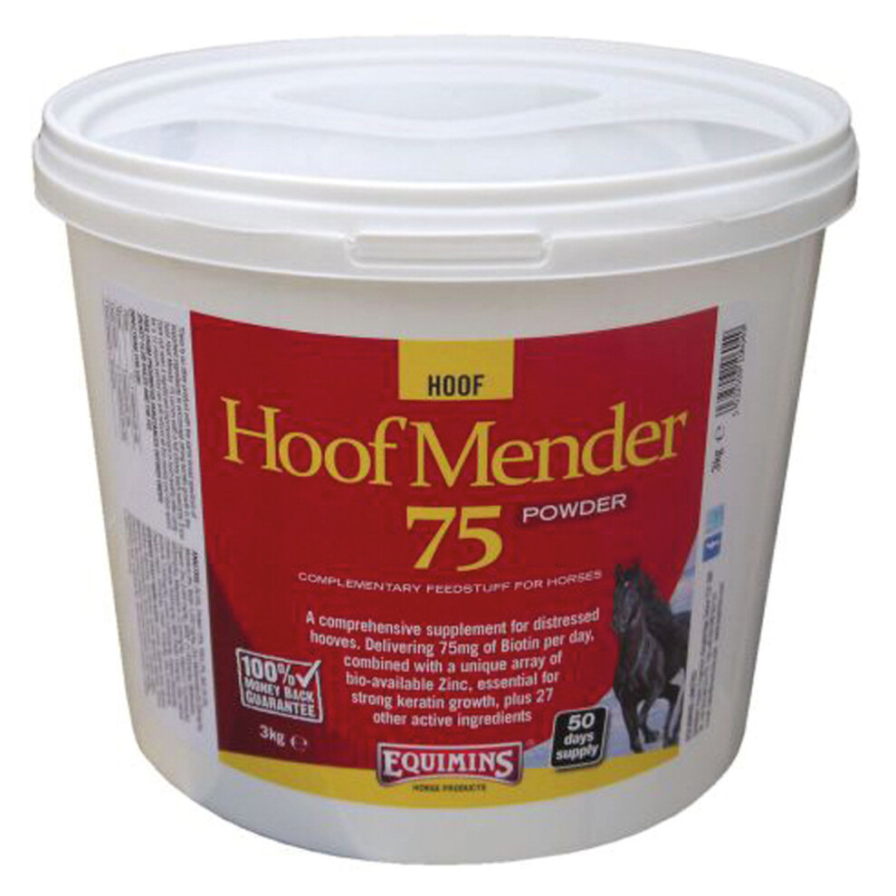 Equimins Hoof Mender 75 Powder - 3 Kg Tub [604]