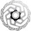 Shimano (160 MM, Silver / Black) Shimano Tourney / TY SM-RT10 TX Centre-Lock Disc Rotor For Resin Pad Only 1