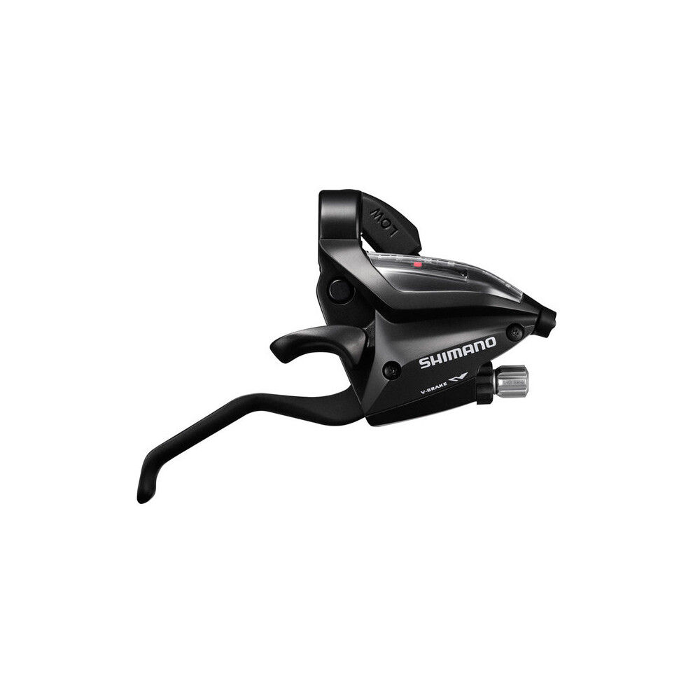 Shimano (3X8 Speed, ) Altus St-Ef500 Ez Fire Plus Sti Set 2-Finger Lever Black