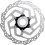 Shimano (180 MM, Silver / Black) Shimano Tourney / TY SM-RT10 TX Centre-Lock Disc Rotor For Resin Pad Only 1
