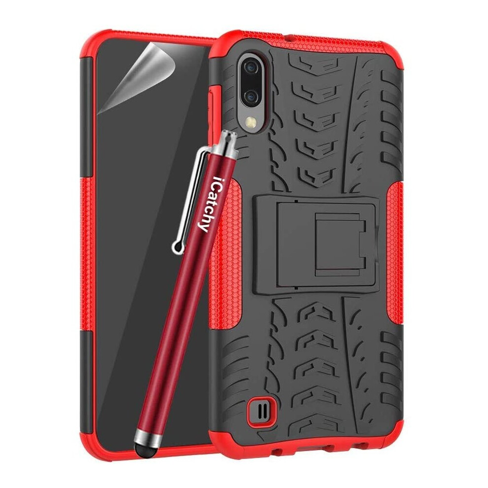 (Red) For Samsung Galaxy A10 Shockproof Case Cover Red 5056298004041