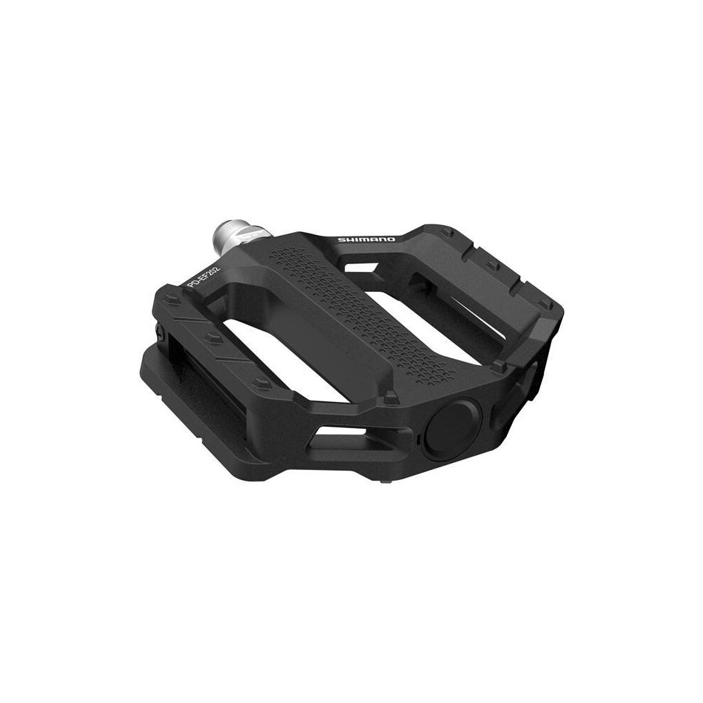 Shimano (Pair, ) Pedals Pd-Ef202 Mtb Flat Pedals Black