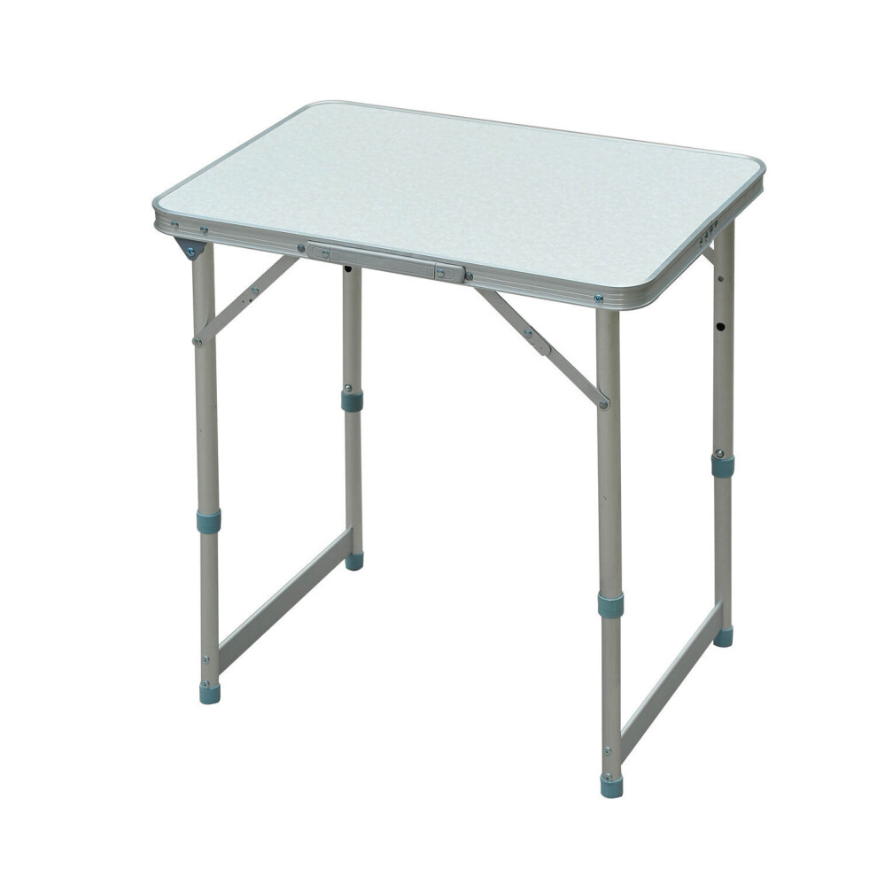 Outsunny Garden Aluminium Table Folding Picnic Table for Camping