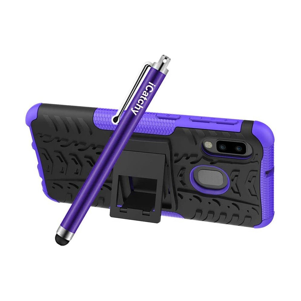 purple--for-samsung-galaxy-a20e-shockproof-case-cover
