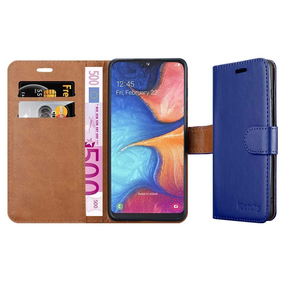 blue--for-galaxy-a20e-phone-wallet-book-leather-case