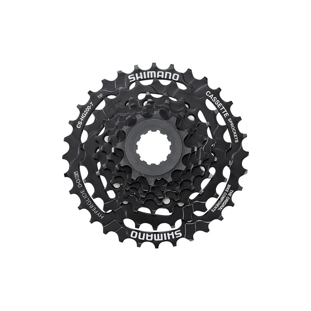 Shimano (12-32T, ) Alivio Cs-Hg200 7 Speed Cassette Black