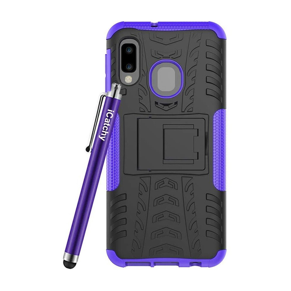purple--for-samsung-galaxy-a20e-shockproof-case-cover