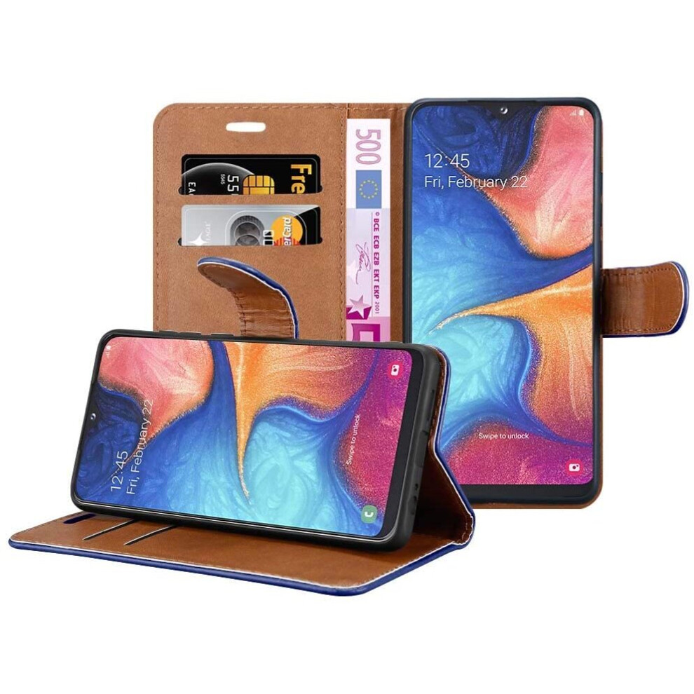 blue--for-galaxy-a20e-phone-wallet-book-leather-case