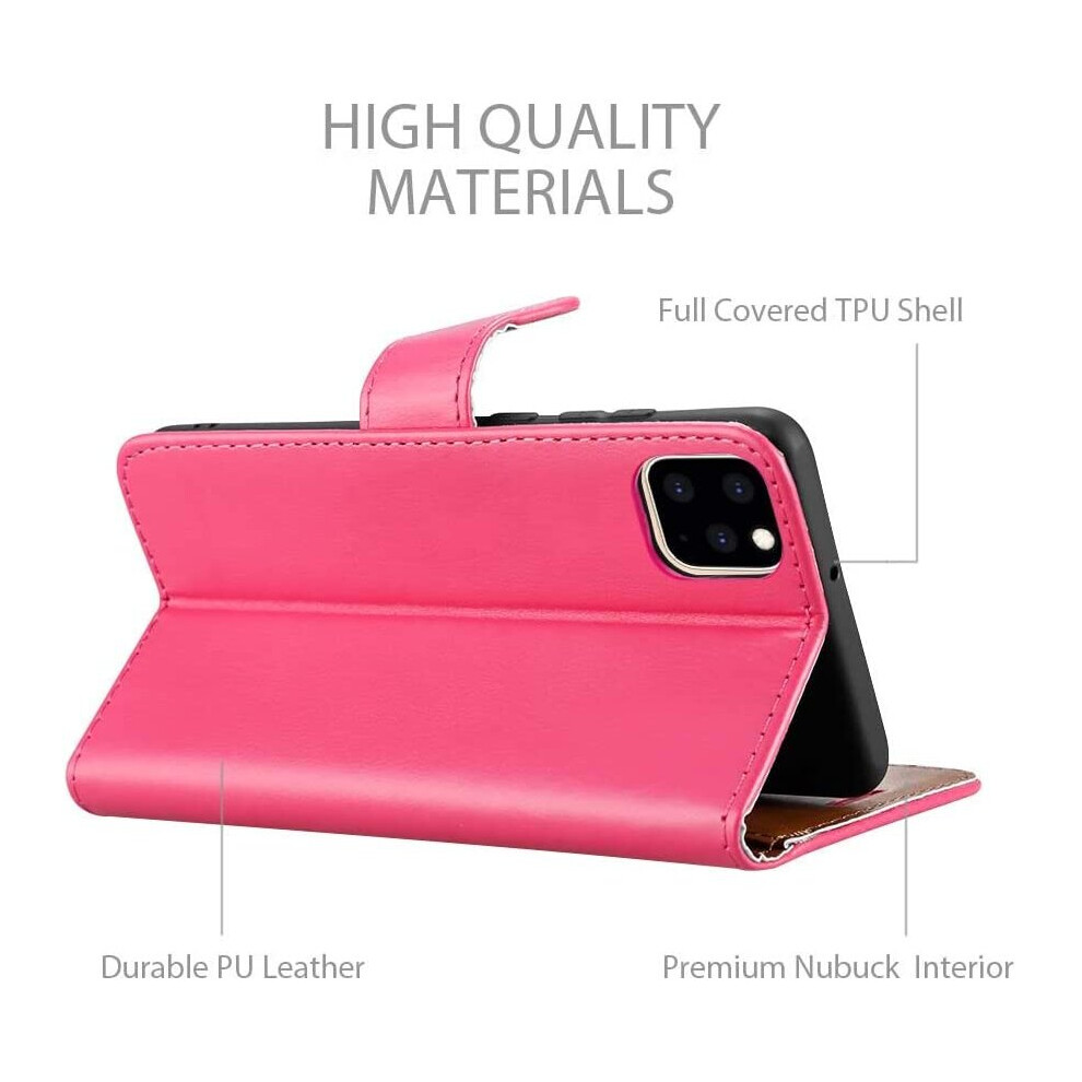 pink--for-iphone-11-phone-wallet-book-leather-case