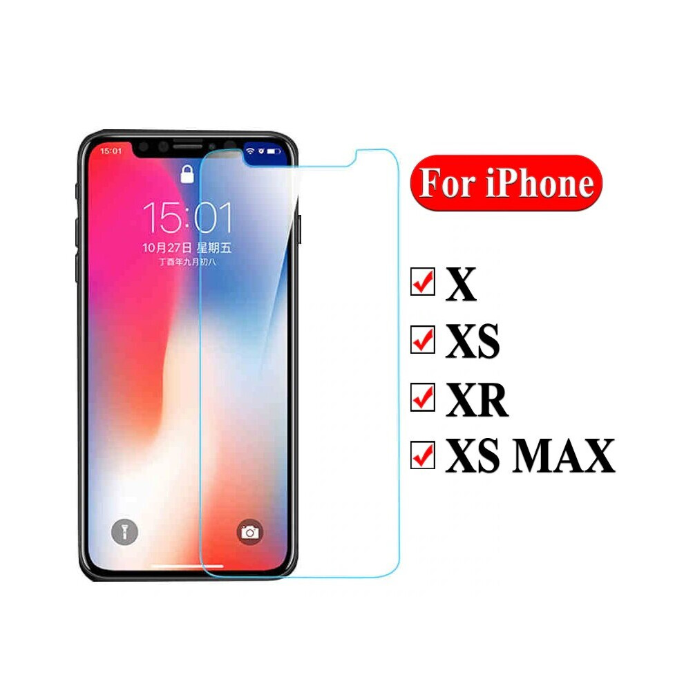 (For Iphone Xs) For Iphone 6S X Xs Xr Xs Max Tempered Glass Screen Protector 3710748278834