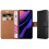 (Black) For iPhone 11 Phone Wallet Book Leather Case 3