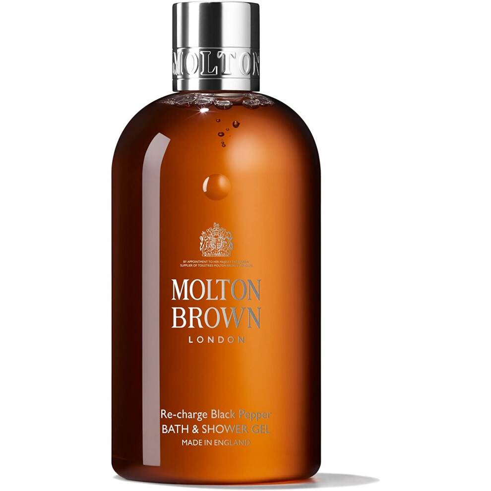 Molton Brown Re-Charge Black Pepper with Fresh Basil and Coriander Bath & Shower Gel