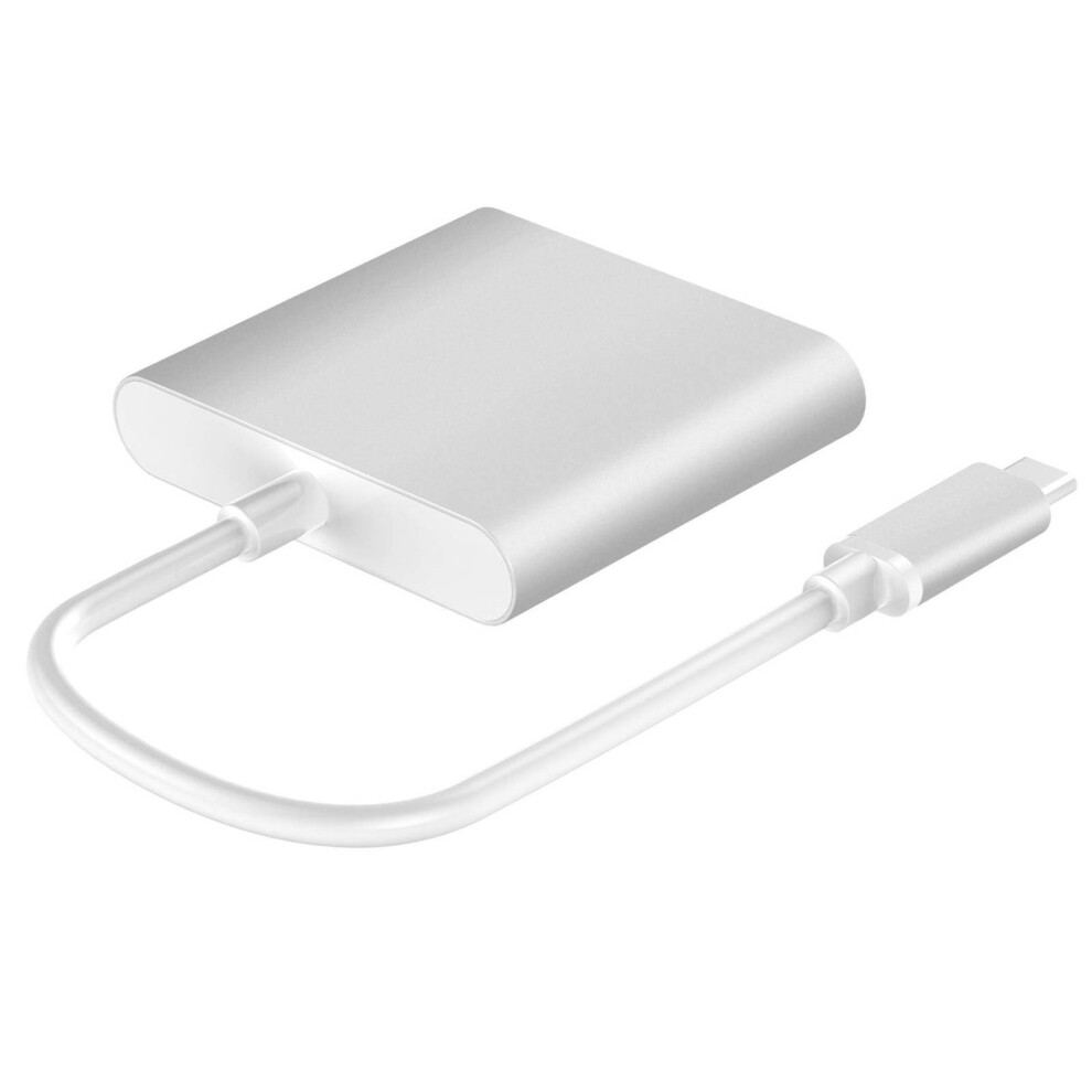 3 In 1 Hub Adapter Type C To Usb-C 4K Hdmi Usb 3.0 Cable For Macbook 5075684333718
