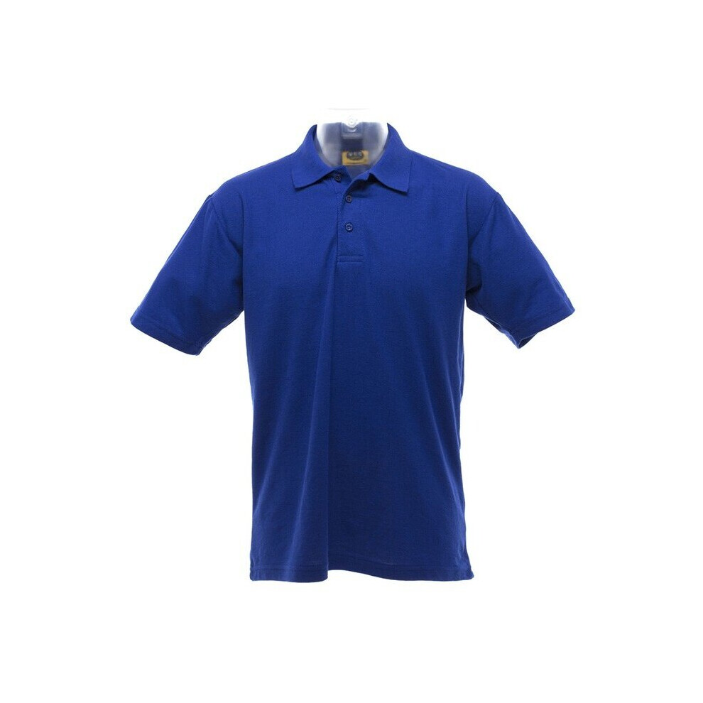 (XS, Royal Blue) Ultimate Adults Unisex 50/50 Pique Polo