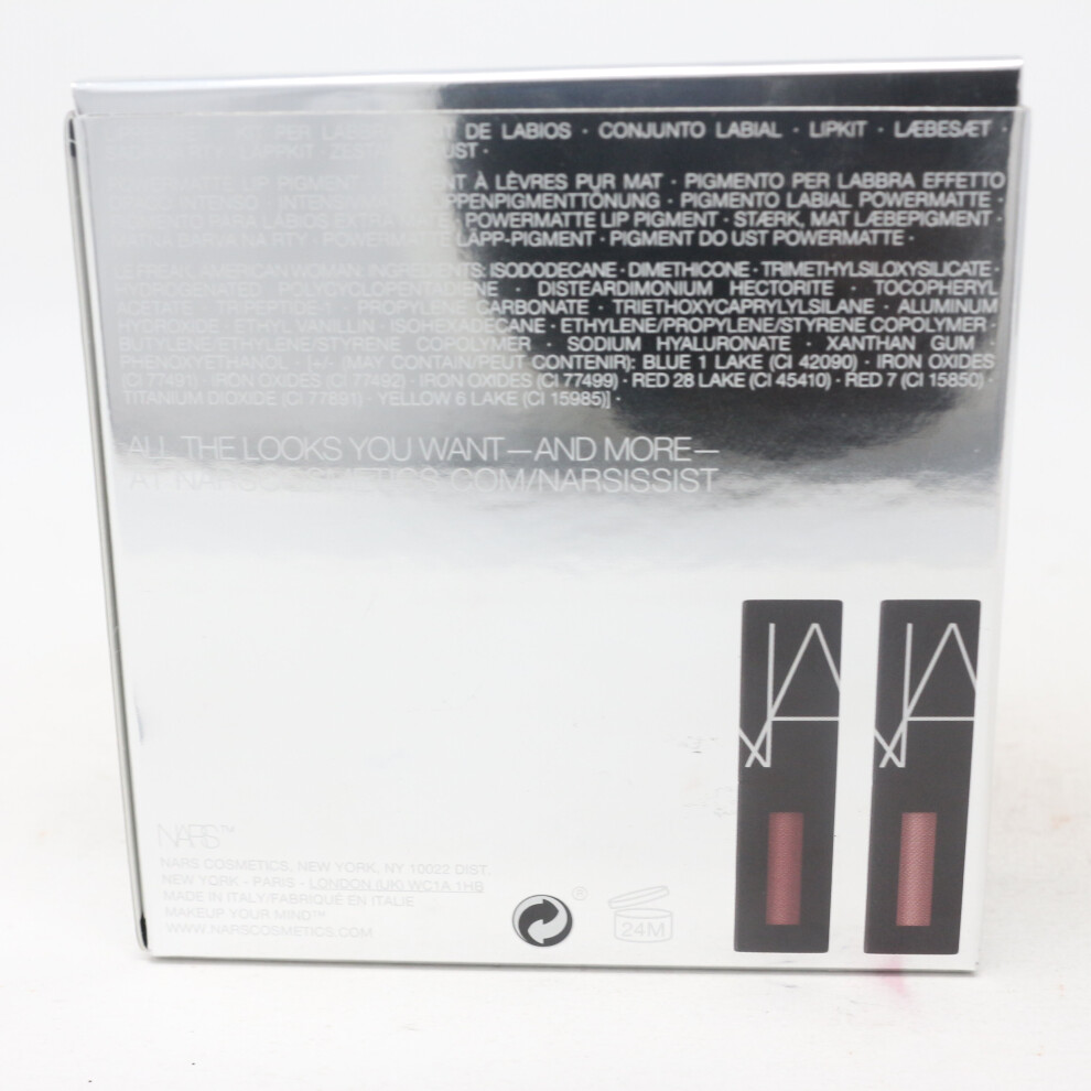 (Cool Nudes) Nars Narsissist Wanted Power Pack Lip Kit  / New With Box