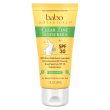 Babo Botánicos, Protector Solar Mineral Puro Sheer Zinc, Piel Sensible, SPF 30, Sin Fragancia, 3 fl oz (89 ml)