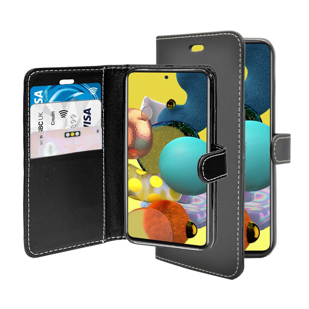 For Samsung Galaxy A71 5G Wallet Flip Pu Leather Pouch Case Cover 804050320664