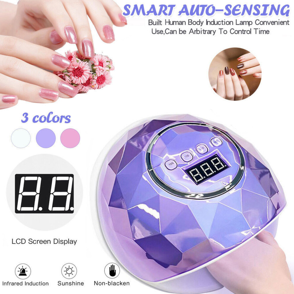 Nail Lamp LED Phototherapy Machine Intelligent Sensing Polish Baking Nail Lamp