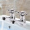 2 rubinetti Doppio rubinetto caldo e freddo tradizionale per bagno e lavabo 1