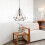 (Rusty) Diamond Iron Wired Cage Pendant Light, Metal Rusty 2