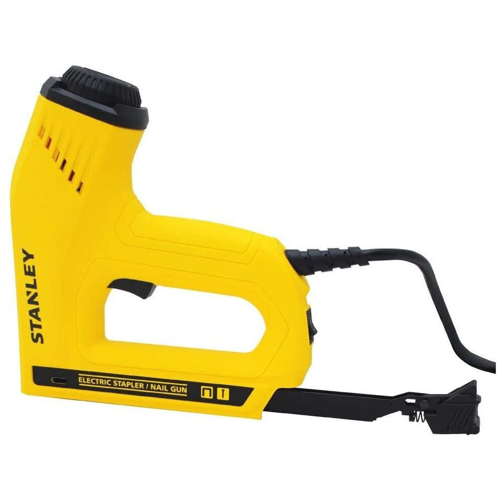 Stanley TRE550 Heavy Duty Electric Staple Nail Gun Mlti Colour