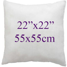 (22x22", Pack of 4) Hollow Fiber Cushion Pads,Inners,Fillers 12",14",16",18",20",22",24",26",28",30"