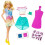 Barbie Set di Moda Crayola Barbie FRP05 Bionda, Multicolore 2