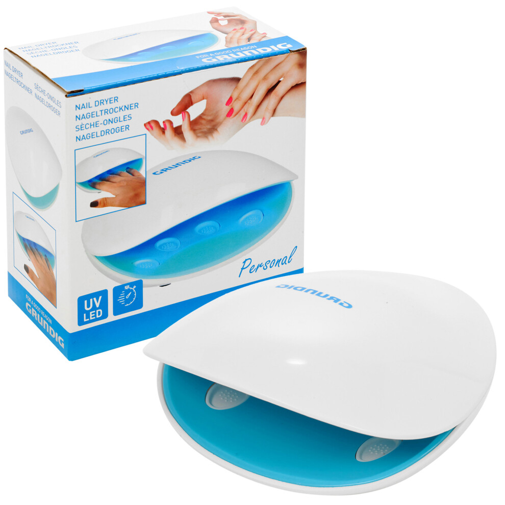 LED Nail Dryer UV Light Oven Gel Polish Reconstruction Lamps Battery