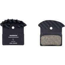Shimano Spares J03A Disc Brake Pads And Spring Alloy Backed With Cooling Fins Resin