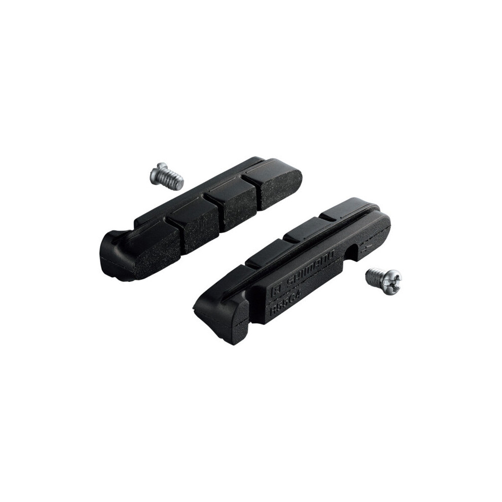 Shimano Spares Br-9000 R55c4 Cartridge-Type Brake Inserts And Fixing Bolts - Pair