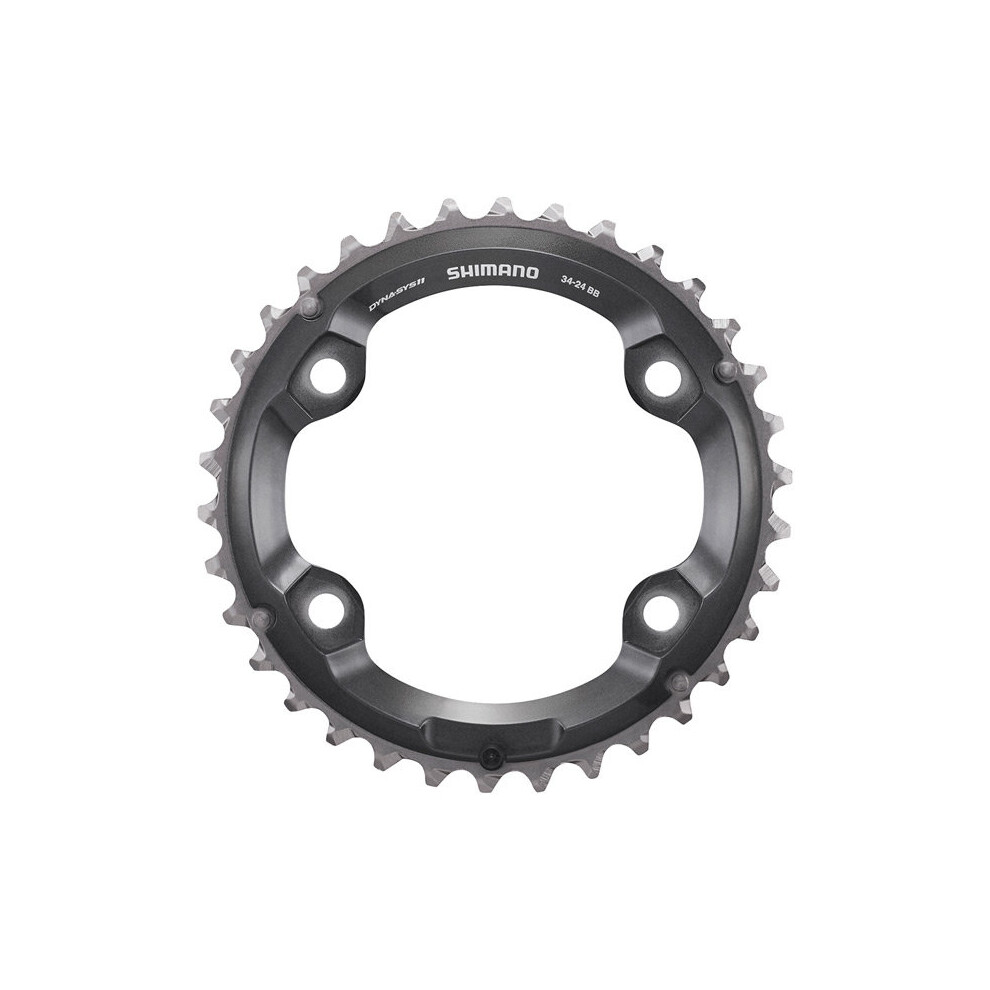 Shimano (36T - Bc, ) Spares Fc-M8000 Chainring For 36-26T Black