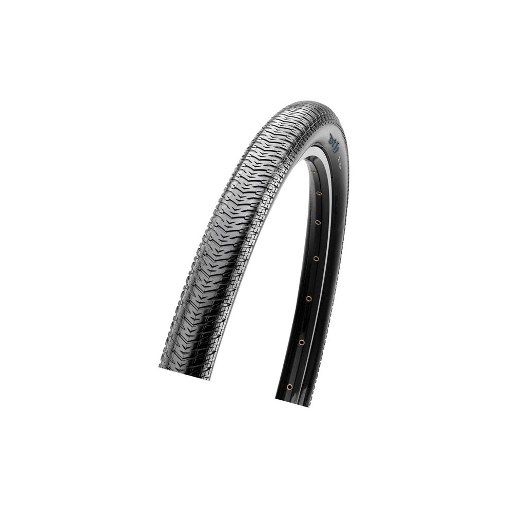 (20 X 1 3/8, Black) Maxxis DTH 120 TPI Wire Dual Compound Silkworm Tyre