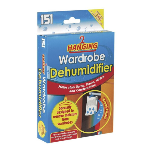 151 Hanging Wardrobe Dehumidifier