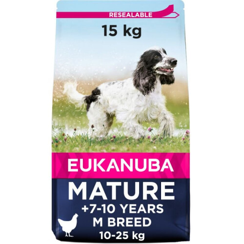 Eukanuba Eukanuba Thriving Mature Medium Breed - Chicken 15 kg
