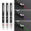 Pack of 3 Laser Pointer Pen Green Blue Violet Red Light Beam Powerful 1
