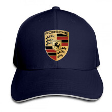 Baseball Porsche Adjustable Dark Blue Hat - 100% Cotton Unisex Cap, Lightweight & Soft for Hip Hop & Summer