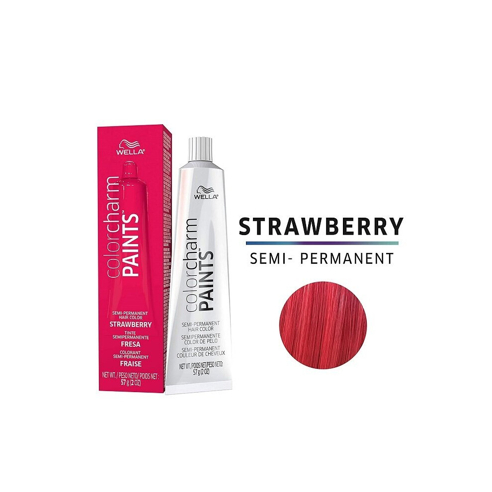 (Strawberry ) Wella Color Charm Paints STRAWBERRY Semi-Permanent