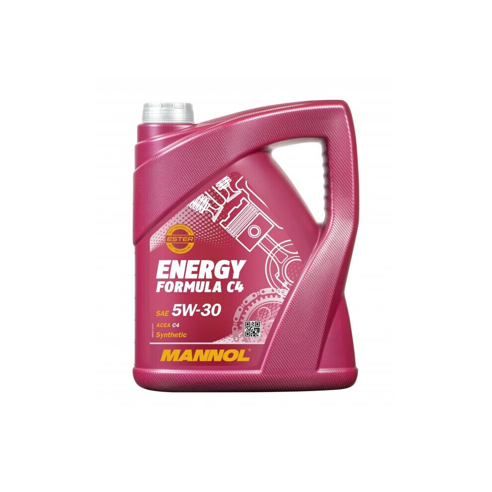 Mannol 5L C4 Fully Synthetic Engine Oil 5W-30 Mb 229.51 Rn 0720