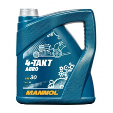 MANNOL 4L 4-Takt Agro SAE 30 4 stroke Engine Oil API SG JASO MA/MA2