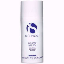 iS CLINICAL Eclipse SPF 50+ - Crema Solare Tinta con Ossido di Zinco, Finish Matte Ultra Leggero per Viso, Non Grasso