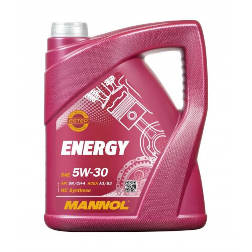 Mannol Energy 5W30 Fully Synthetic Engine Oil - 5L
