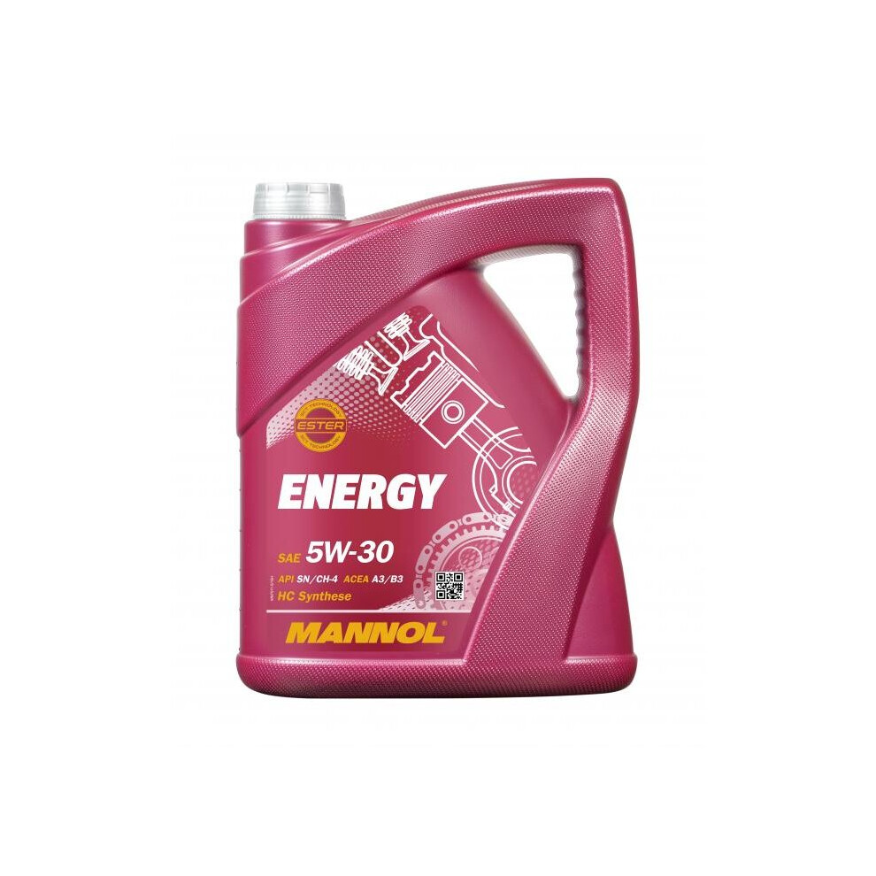 Mannol Energy 5W30 Fully Synthetic Engine Oil - 5L
